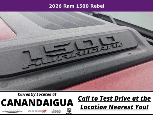2026 RAM Ram 1500 RAM 1500 REBEL CREW CAB 4X4 57 BOX