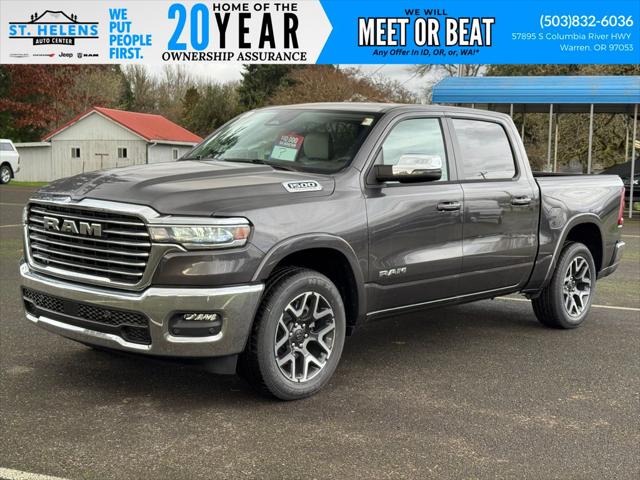 2026 RAM Ram 1500 RAM 1500 LARAMIE CREW CAB 4X4 57 BOX