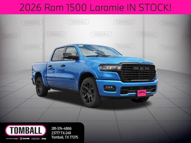 2026 RAM Ram 1500 RAM 1500 LARAMIE CREW CAB 4X4 57 BOX
