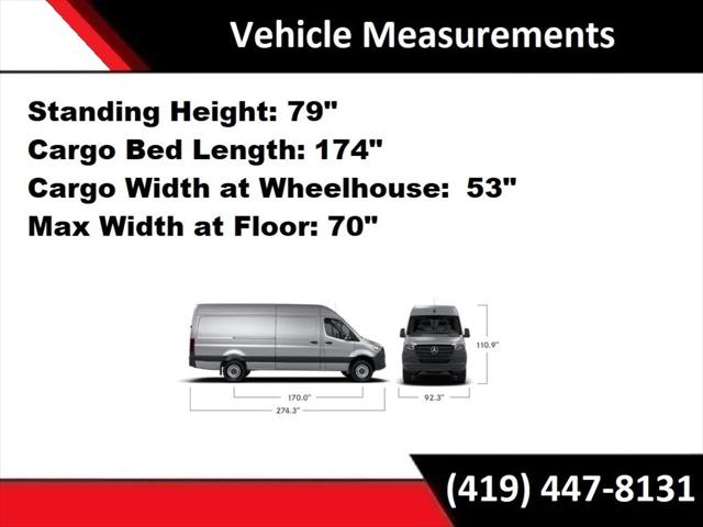 2025 Mercedes-Benz Sprinter 2500 High Roof 4-Cyl Diesel HO