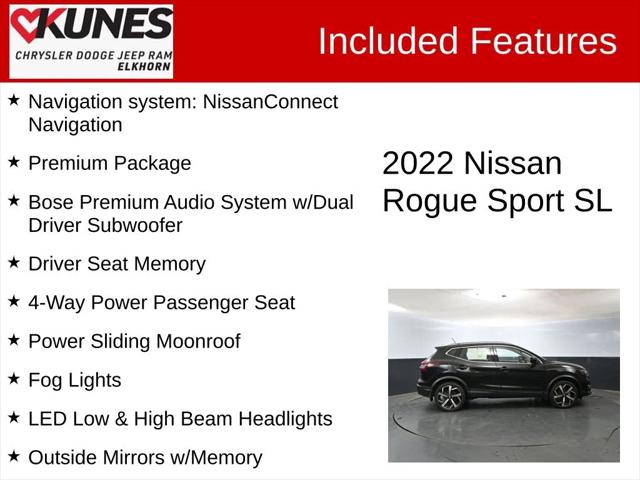 2022 Nissan Rogue Sport SL AWD Xtronic CVT