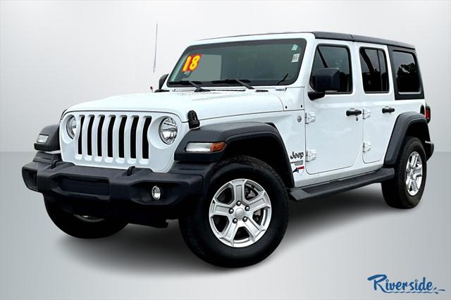 2018 Jeep Wrangler Unlimited Sport S 4x4