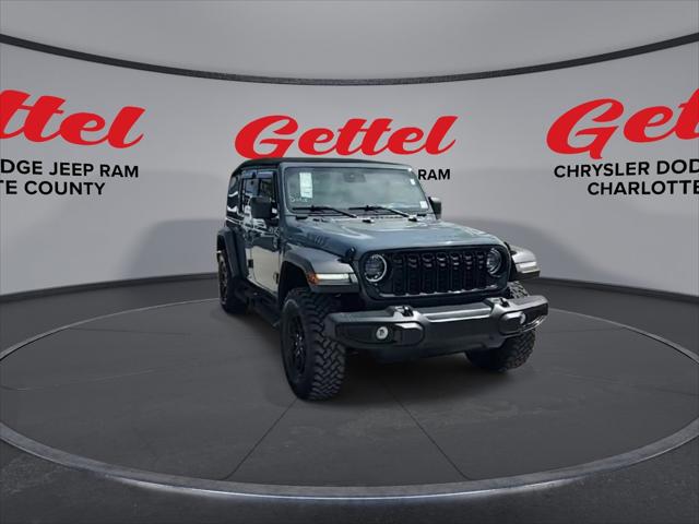 2024 Jeep Wrangler 4-Door Willys 4x4