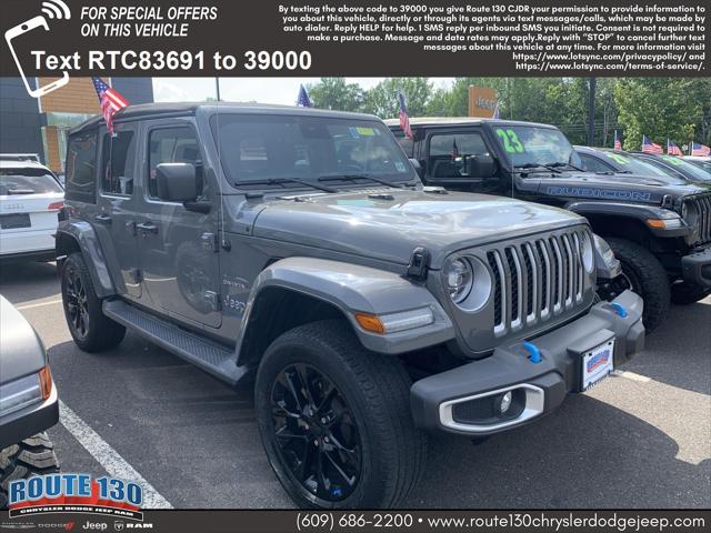 2022 Jeep Wrangler 4xe Unlimited Sahara 4x4