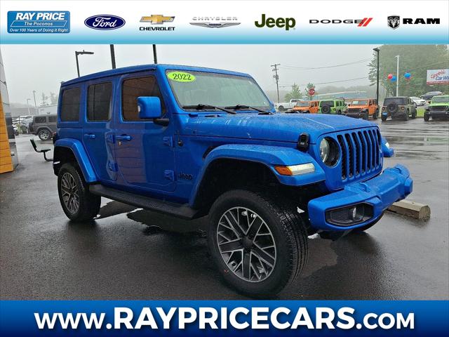2022 Jeep Wrangler 4xe Unlimited High Altitude 4x4