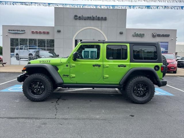 2025 Jeep Wrangler WRANGLER 4-DOOR WILLYS