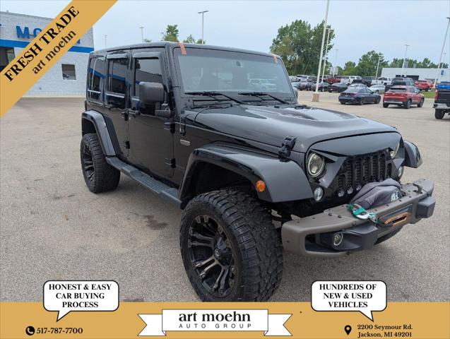 Used 2016 Jeep Wrangler Unlimited For Sale in Jackson, MI