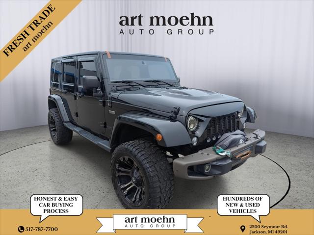 Used 2016 Jeep Wrangler Unlimited For Sale in Jackson, MI