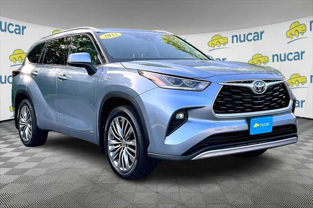 2022 Toyota Highlander Hybrid Platinum for sale in Norwood, MA