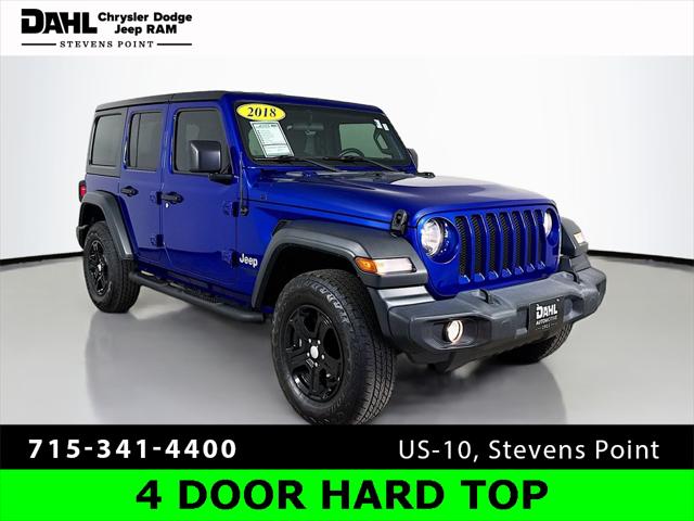 2018 Jeep Wrangler Unlimited Sport S 4x4