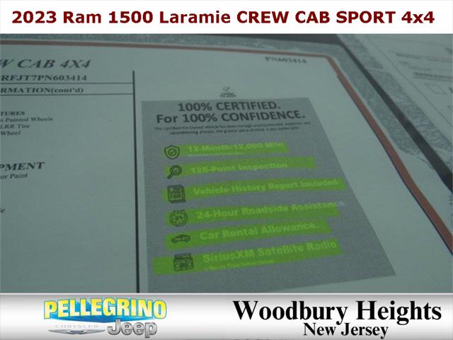 2023 RAM 1500 Laramie Crew Cab 4x4 57 Box