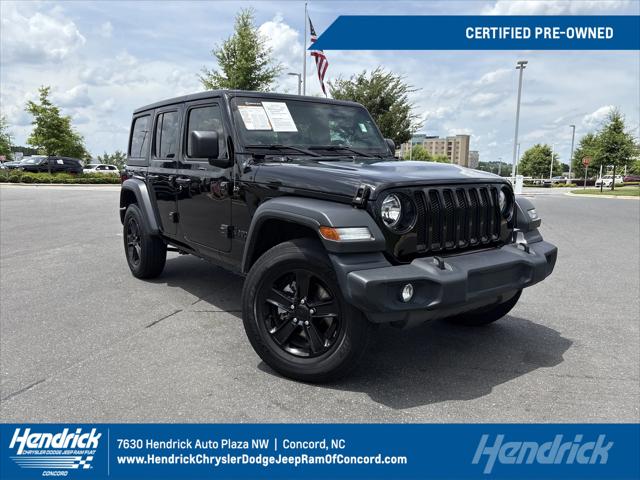 2022 Jeep Wrangler Unlimited Sport Altitude 4x4