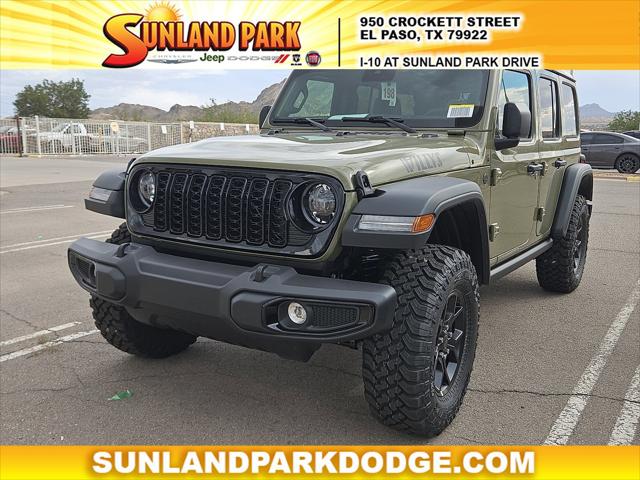 2025 Jeep Wrangler WRANGLER 4-DOOR WILLYS