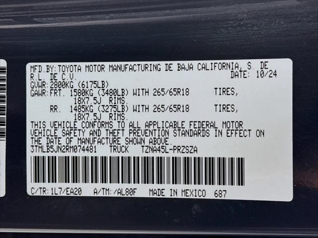 2024 Toyota Tacoma TRD Sport