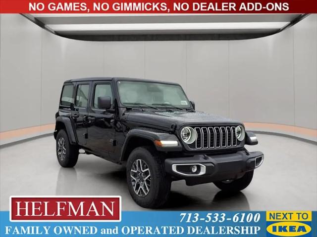 2025 Jeep Wrangler 4-Door Sahara 4x4 for sale in Houston, TX
