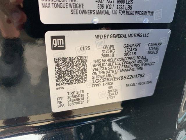 2025 Chevrolet Silverado 1500 4WD Crew Cab Short Bed LT with 2FL
