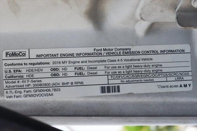 2016 Ford F-550 XL