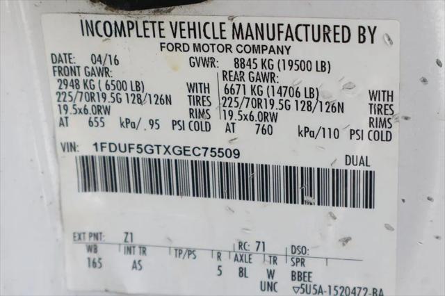 2016 Ford F-550 XL