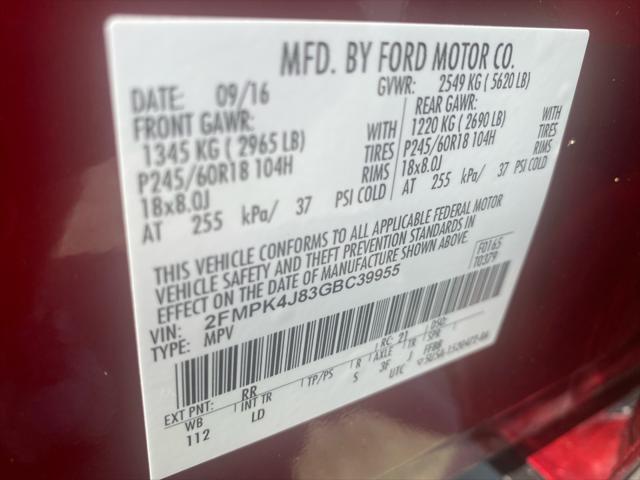 2016 Ford Edge SEL