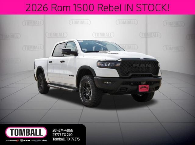 2026 RAM Ram 1500 RAM 1500 REBEL CREW CAB 4X4 57 BOX