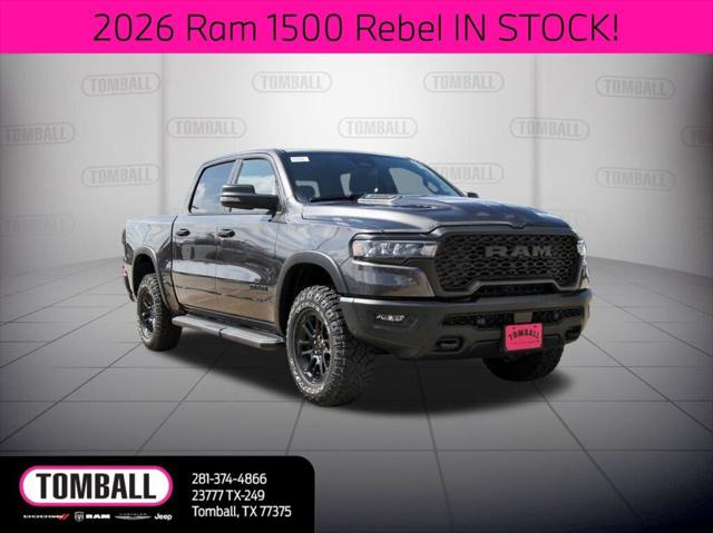 2026 RAM Ram 1500 RAM 1500 REBEL CREW CAB 4X4 57 BOX