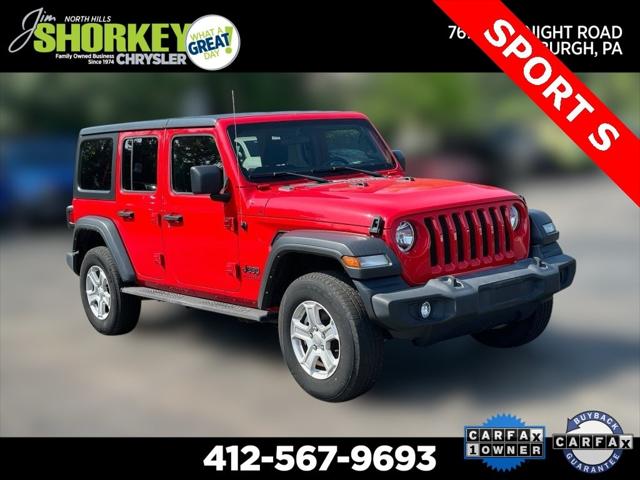 2022 Jeep Wrangler Unlimited Sport S 4x4