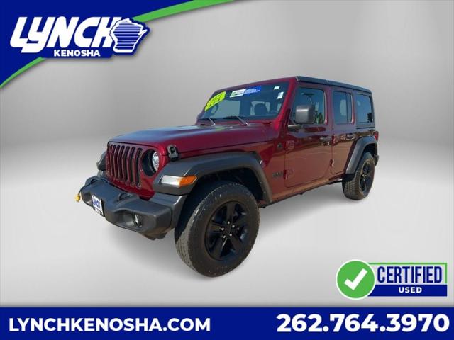 2021 Jeep Wrangler Unlimited Sport Altitude 4x4