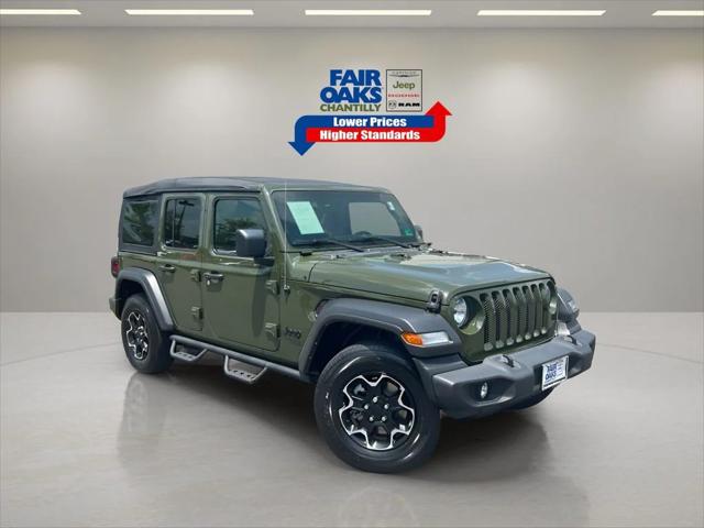 2021 Jeep Wrangler Unlimited Sport S 4x4