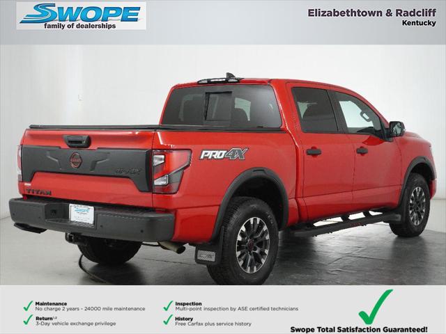 2024 Nissan TITAN Crew Cab PRO-4X 4x4 2024 Nissan TITAN Crew Cab PRO-4X 4x4
