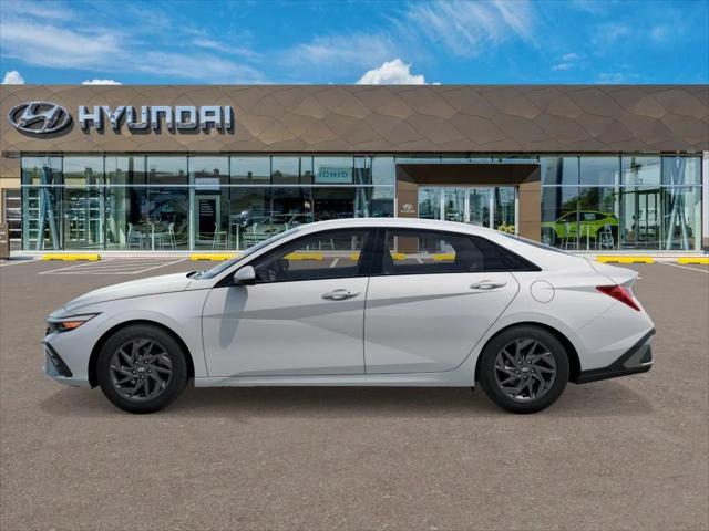 2025 Hyundai Elantra Hybrid Blue