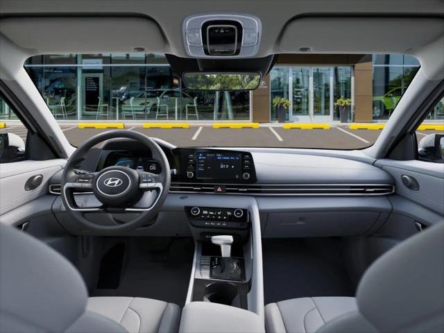 2025 Hyundai Elantra Hybrid Blue