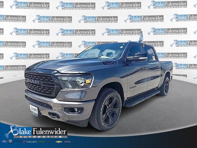 2022 RAM 1500 Big Horn Crew Cab 4x4 57 Box
