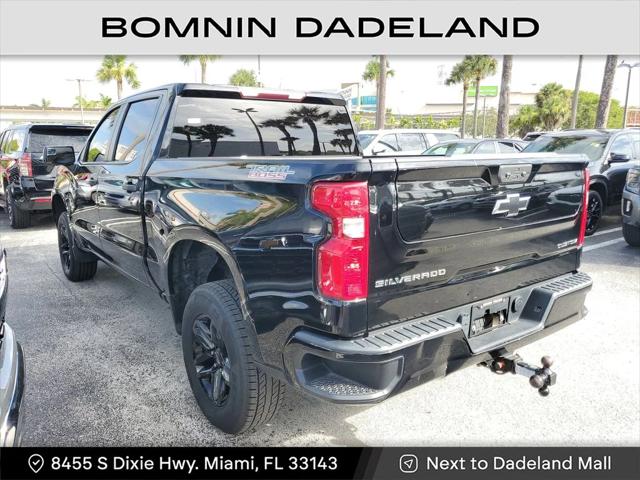 2022 Chevrolet Silverado 1500 4WD Crew Cab Short Bed Custom Trail Boss