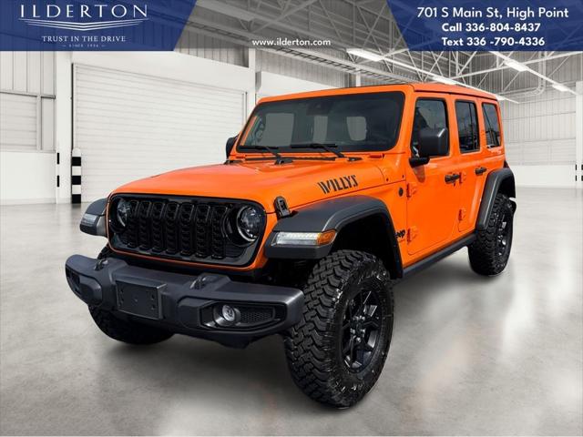 2025 Jeep Wrangler WRANGLER 4-DOOR WILLYS