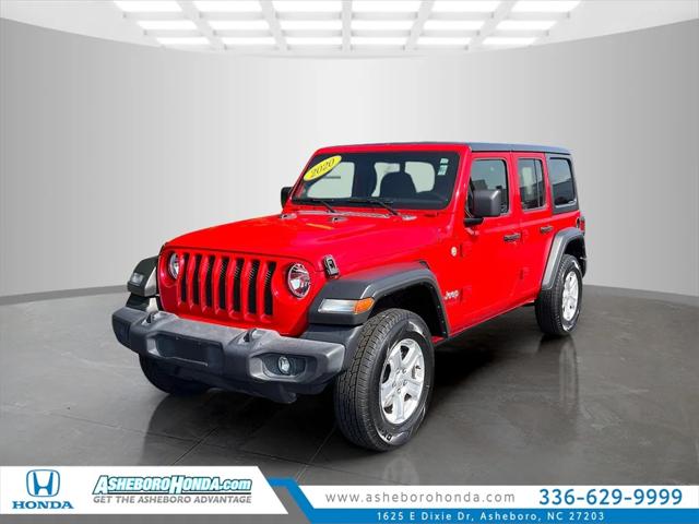 2020 Jeep Wrangler Unlimited Sport S 4X4