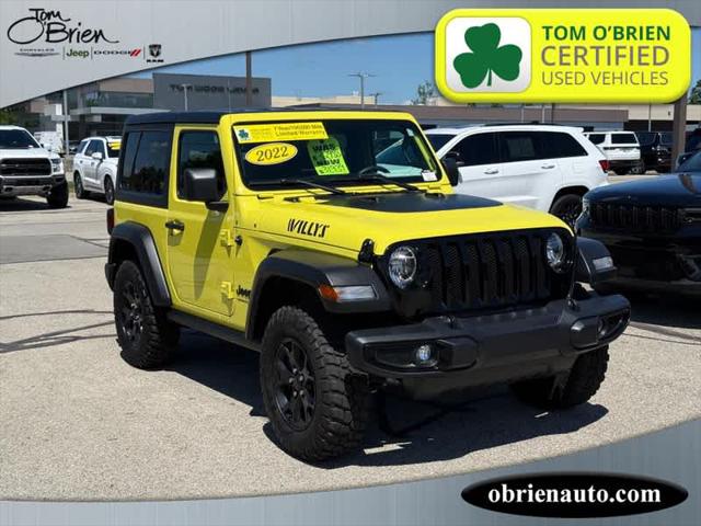 2022 Jeep Wrangler Willys Sport 4x4 2022 Jeep Wrangler Willys Sport 4x4
