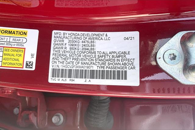 Used 2021 Honda Accord For Sale in Olive Branch, MS