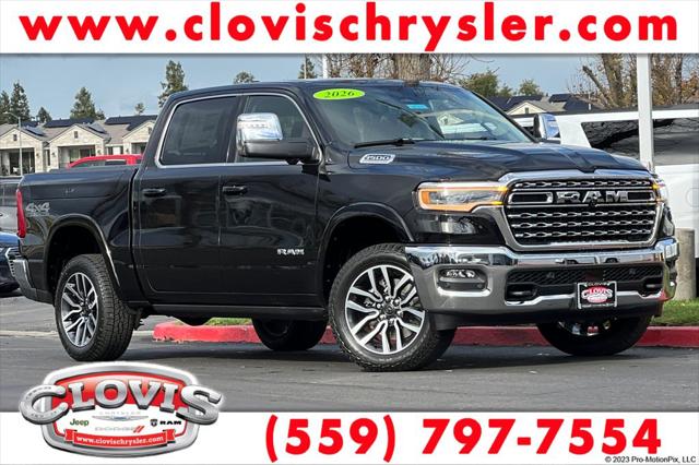 2026 RAM Ram 1500 RAM 1500 LIMITED LONGHORN CREW CAB 4X4 57 BOX