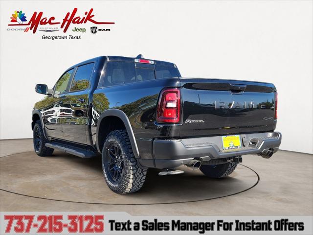 2026 RAM Ram 1500 RAM 1500 REBEL CREW CAB 4X4 57 BOX