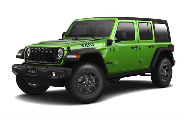 2025 Jeep Wrangler 4xe WRANGLER 4-DOOR WILLYS 4xe
