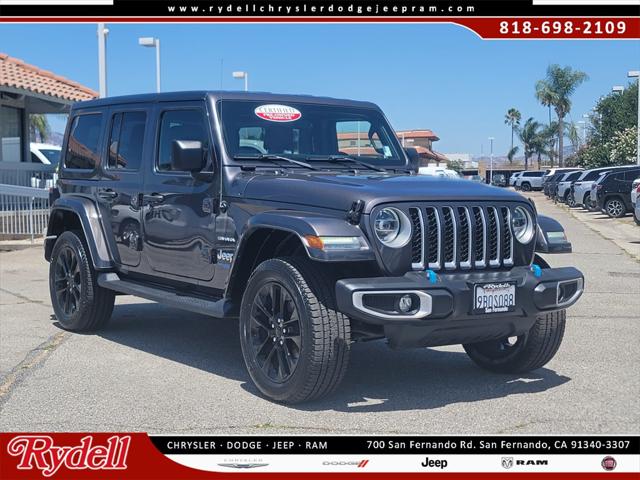2022 Jeep Wrangler 4xe Unlimited Sahara 4x4