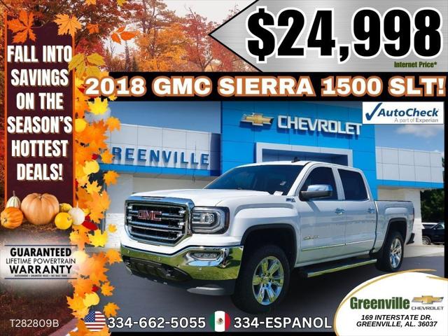 2018 GMC Sierra 1500 SLT 2018 GMC Sierra 1500 SLT