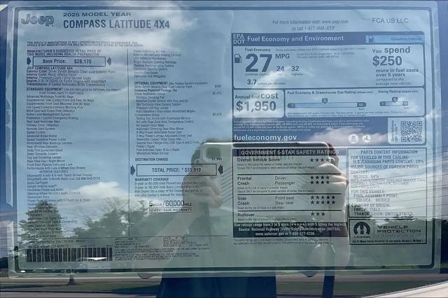 2025 Jeep Compass Latitude 4x4
