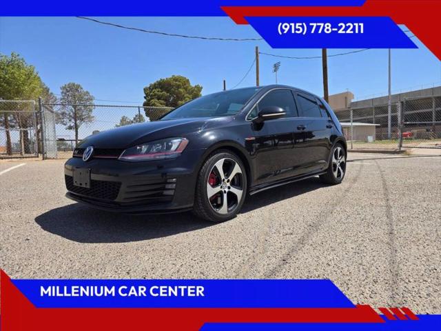 2016 Volkswagen Golf GTI Autobahn w/Performance Package 4-Door for sale in El Paso, TX