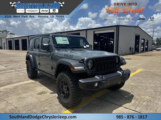 2025 Jeep Wrangler WRANGLER 4-DOOR WILLYS 2025 Jeep Wrangler WRANGLER 4-DOOR WILLYS