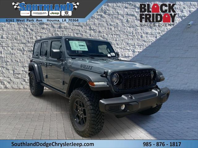 2025 Jeep Wrangler WRANGLER 4-DOOR WILLYS 2025 Jeep Wrangler WRANGLER 4-DOOR WILLYS