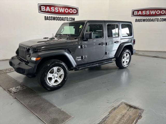 2019 Jeep Wrangler Unlimited Sport S 4x4