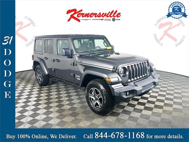 2020 Jeep Wrangler Unlimited Sport S 4X4