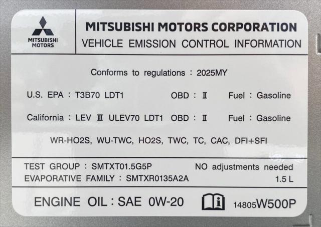 New 2025 Mitsubishi Eclipse Cross For Sale in Pikeville, KY