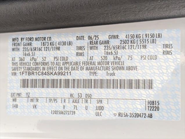 2025 Ford Transit Cargo Van Base